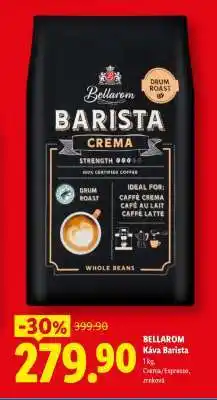 Lidl BELLAROM Káva Barista nabídka