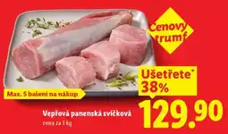 Lidl Vepřová panenská svíčková nabídka