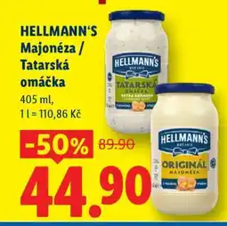 Lidl Hellmann’s Majonéza / Tatarská omáčka nabídka