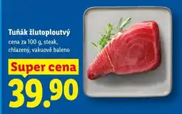 Lidl Tuňák žlutoploutvý nabídka