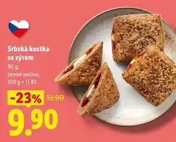 Lidl SRBSKÁ KOSTKA SE SÝREM nabídka