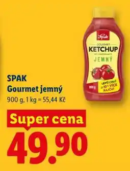 Lidl SPAK Gourmet jemný nabídka