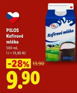 Lidl Pilos KEFÍROVÉ MLÉKO nabídka