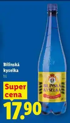 Lidl Bílinská kyselka nabídka