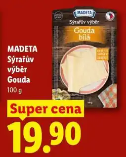 Lidl MADETA Sýrařův výběr Gouda nabídka