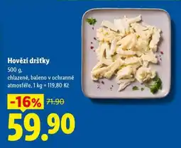 Lidl Hovězí dršťky nabídka