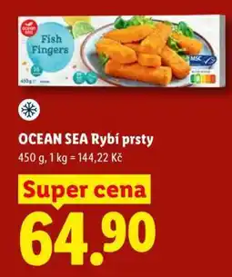 Lidl OCEAN SEA RYBÍ PRSTY nabídka