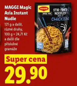 Lidl MAGGI Magic Asia Instant Nudle nabídka