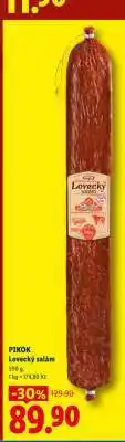 Lidl PIKOK LOVECKÝ SALÁM nabídka