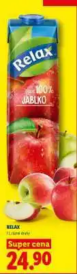 Lidl Relax džus 100% jablko nabídka
