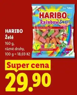 Lidl HARIBO Želé nabídka