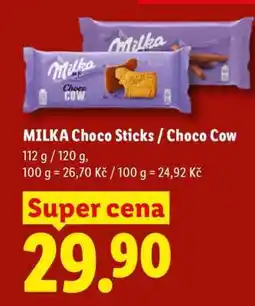 Lidl Milka Choco Sticks / Choco Cow nabídka