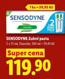 Lidl Sensodyne zubní pasta nabídka