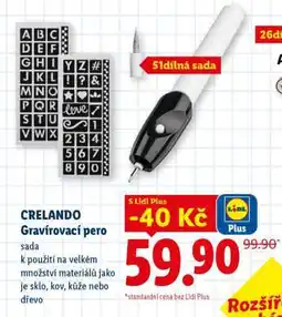 Lidl CRELANDO Gravírovací pero nabídka