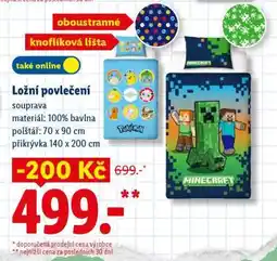 Lidl LOŽNÍ POVLEČENÍ nabídka