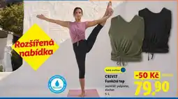 Lidl CRIVIT FUNKČNÍ TOP nabídka