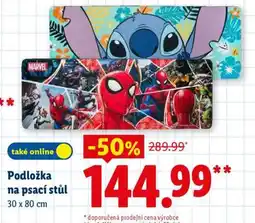 Lidl Podložka na psací stůl nabídka