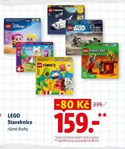 Lidl LEGO stavebnice nabídka