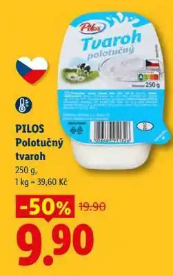 Lidl Pilos POLOTUČNÝ TVAROH nabídka