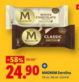 Lidl Magnum zmrzlina nabídka
