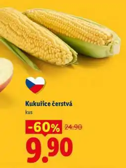 Lidl KUKUŘICE ČERSTVÁ nabídka