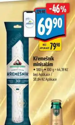 Albert Křemešník Minisalám nabídka