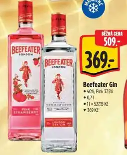 Albert Beefeater Gin nabídka