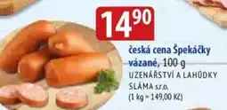 Bala Česká cena Špekáčky vázané nabídka