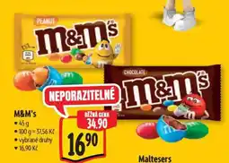 Albert M&M‘s nabídka
