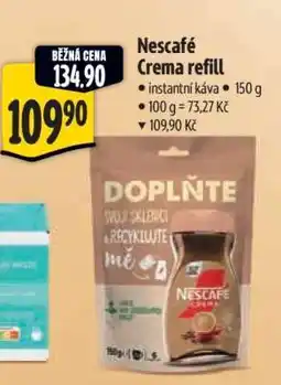 Albert Nescafé Crema refill nabídka
