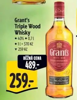 Albert Grant’s Triple Wood Whisky nabídka