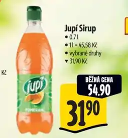 Albert Jupí sirup nabídka