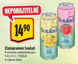 Albert Zlatopramen Soulad nabídka