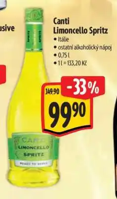 Albert Canti Limoncello Spritz nabídka