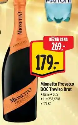 Albert Mionetto Prosecco DOC Treviso brut nabídka