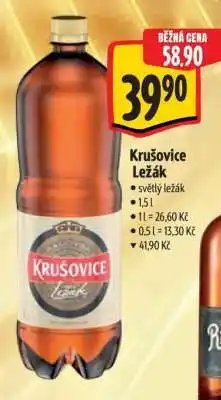 Albert Krušovice ležák nabídka