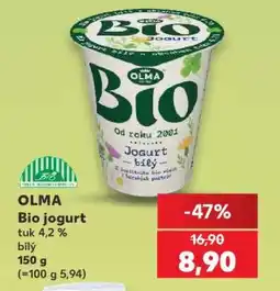 Kaufland Olma Bio jogurt nabídka