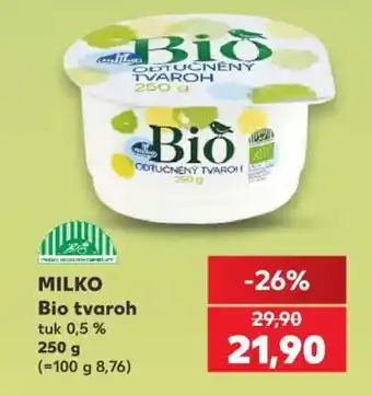 MILKO Bio tvaroh