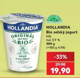 Kaufland Hollandia BIO SELSKÝ JOGURT nabídka