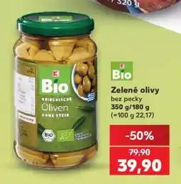 Kaufland Zelené olivy nabídka