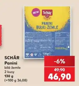 Kaufland SCHÄR Panini nabídka