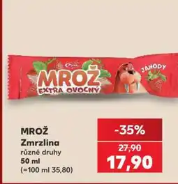 Kaufland Mrož Zmrzlina nabídka