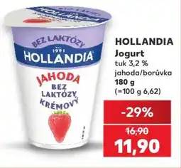 Kaufland Hollandia jogurt nabídka