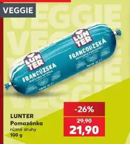 Kaufland Lunter pomazánka nabídka