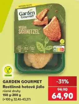 Kaufland GARDEN GOURMET Rostlinné hotové jídlo nabídka