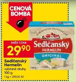Hruška Sedlčanský hermelín nabídka