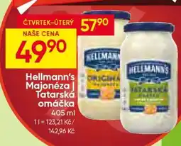 Hruška Hellmann’s Majonéza / Tatarská omáčka nabídka