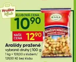 Hruška Arašidy pražené nabídka