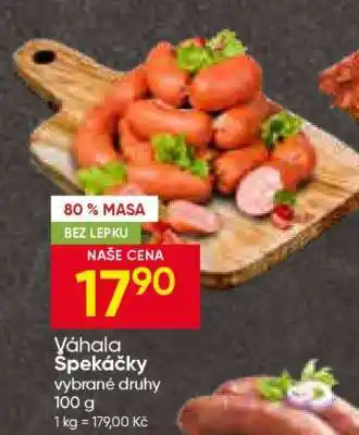 Hruška VÁHALA Špekáčky nabídka
