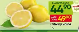 Hruška Citrony volné nabídka